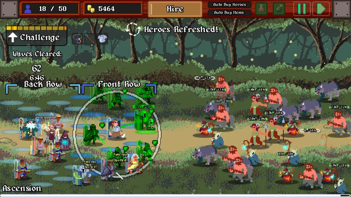 LegionBound Adventure Mode map showing the Endbringer node at the end of the routing tree with multiple optional nodes branching off before it