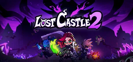 Lost Castle 2 co-op session showing Dual-Blade and Greatsword players in synchronized burst window during dungeon combat