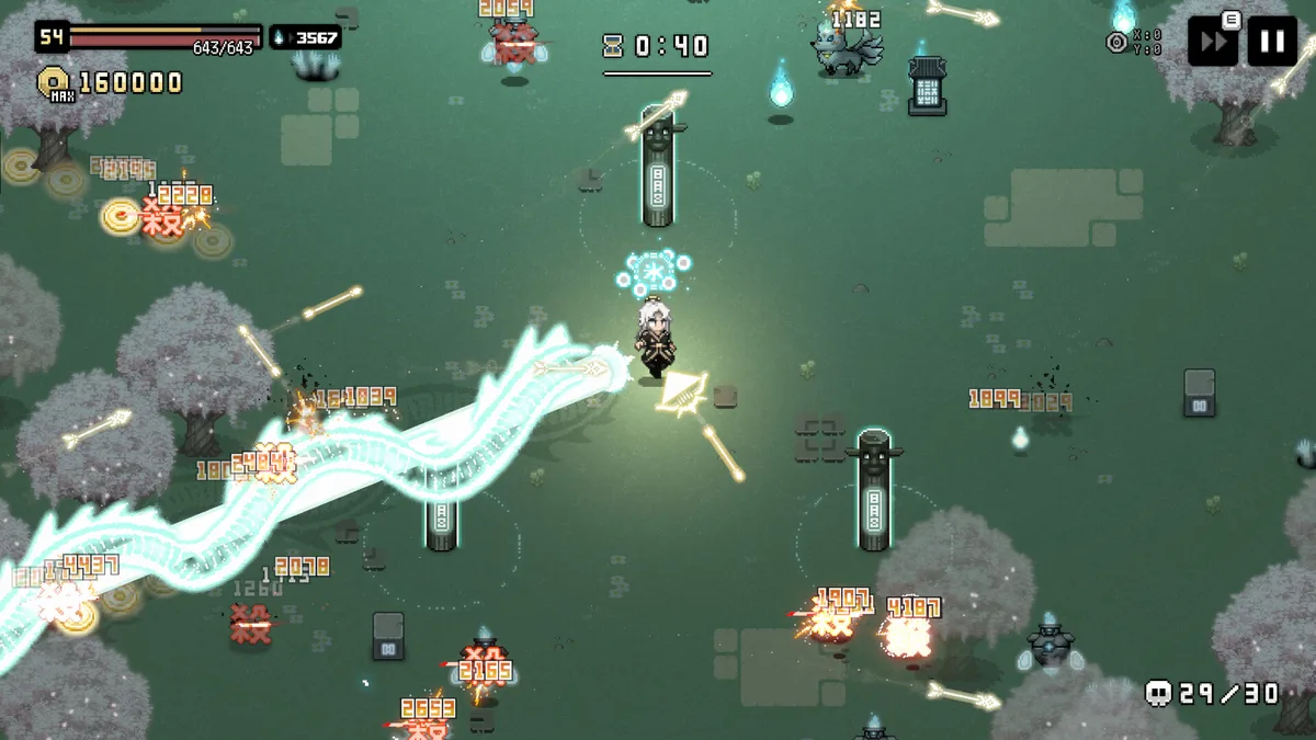 Murim Survival expedition selection map showing ruined zone layout and difficulty indicators before a run begins