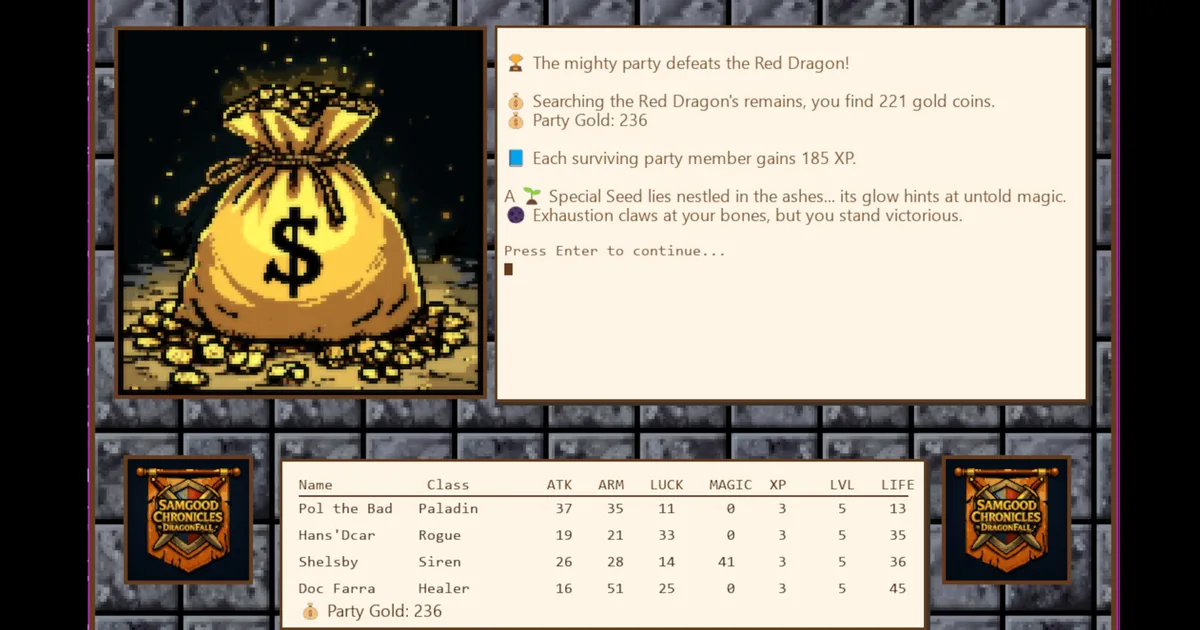 Samgood Chronicles DragonFall Beginner Guide: Classes