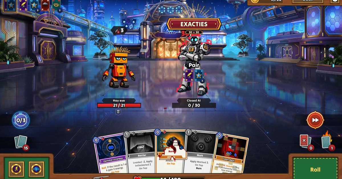 The House Always Wins: A Dice Roguelike Deckbuilder Demo