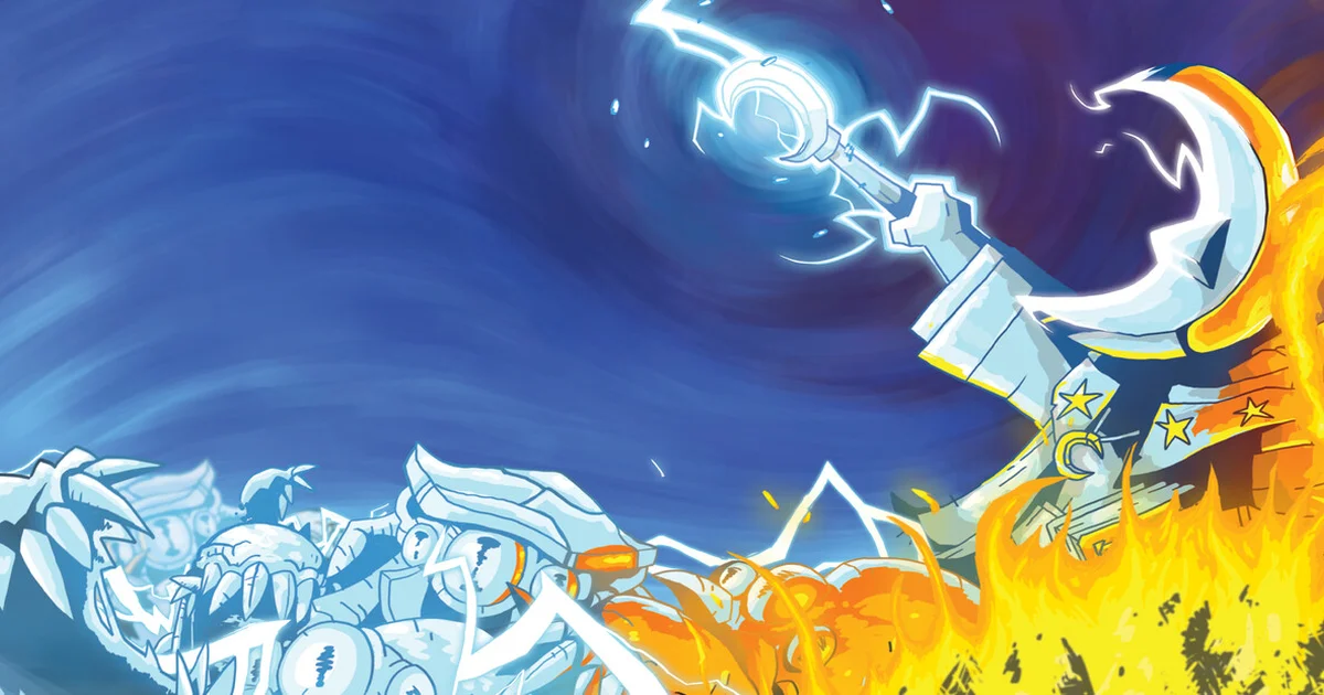 Article header image: The Spell Brigade 1.0 — Co-op Bullet Hell Exits Early Access